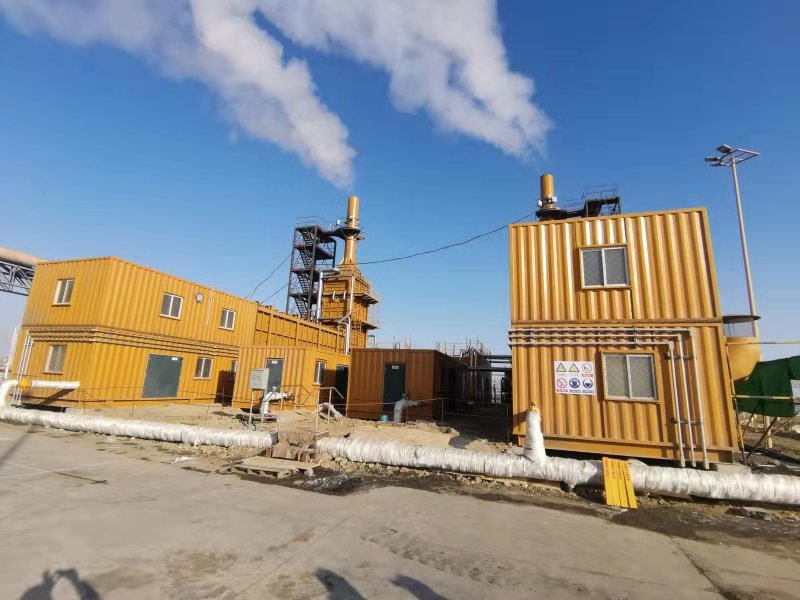 50噸鍋爐用低氮燃燒器調(diào)試完成，運(yùn)行正常